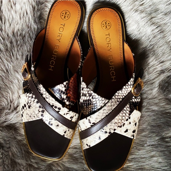 Tory Burch Delaney Crisscross slide sandals - Picture 3 of 12